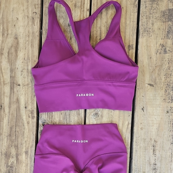 PARAGON Other - Paragon Deep Purple Activewear Set